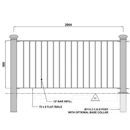 Ashton Guardrail Panel 