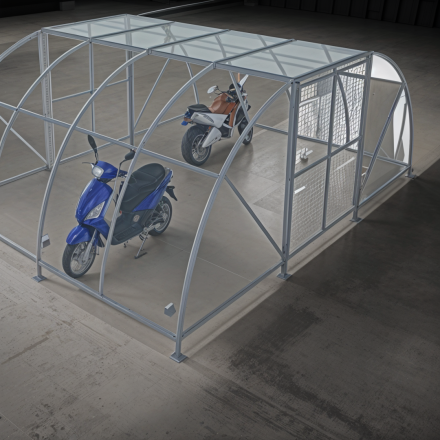 8 Capacity Motor Bike Compound