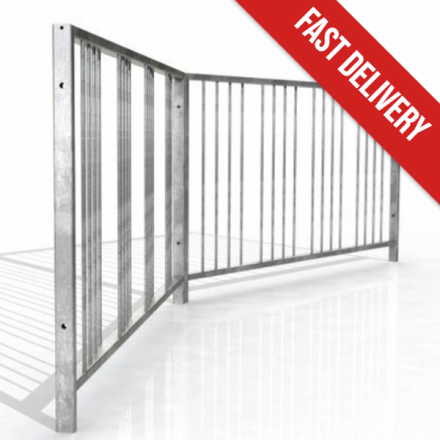 Pedestrian standard guardrail
