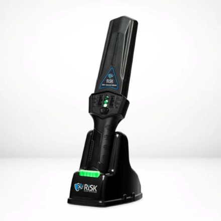 Rechargeable Metal Detector Wand With Stand