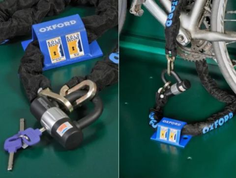 Bike Lock + Ground Anchor