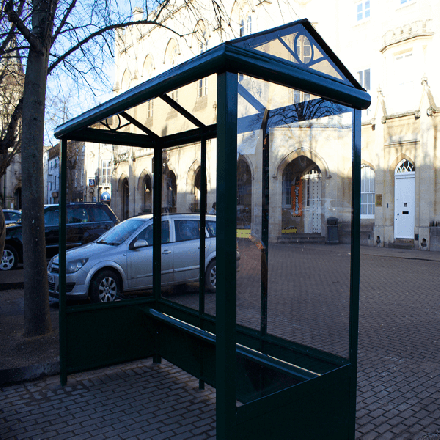 Harrogate Bus Shelter – Full End Panels