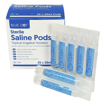 20ml Eyewash Pods - Box 25