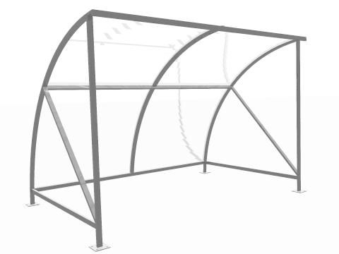 8 Person Capacity Smoking Shelter