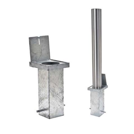 	
Removable Galvanised Bollard