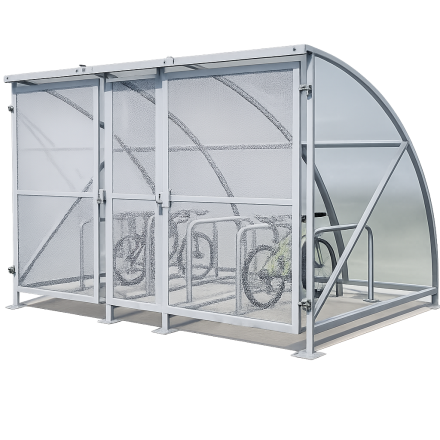 Secure Gated Cycle Shelters UK