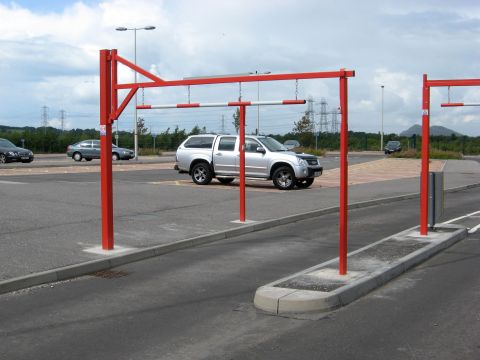 The Heavy Duty Swing Height Vehicle Restrictor