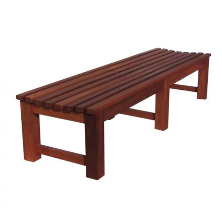 traditional wooden bench