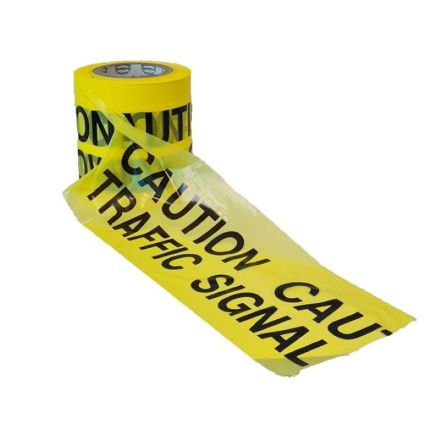 Underground Warning Tape (Traffic Signal) 150mm x 365m