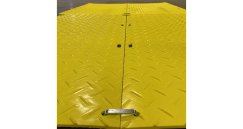 Vis Track Heavy Duty Access Mat - 2.4m x 1.2m x 12mm