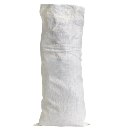 White Polypropylene Sandbag 780 x 330mm (Empty) - single