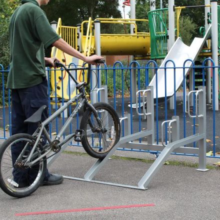 Multiple Station Cycle Rack