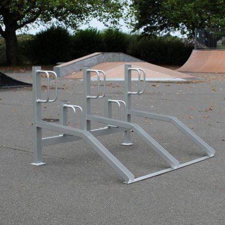 Multiple Station Cycle Rack