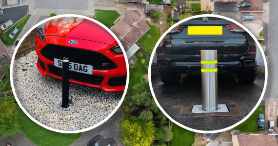 security bollard for cars