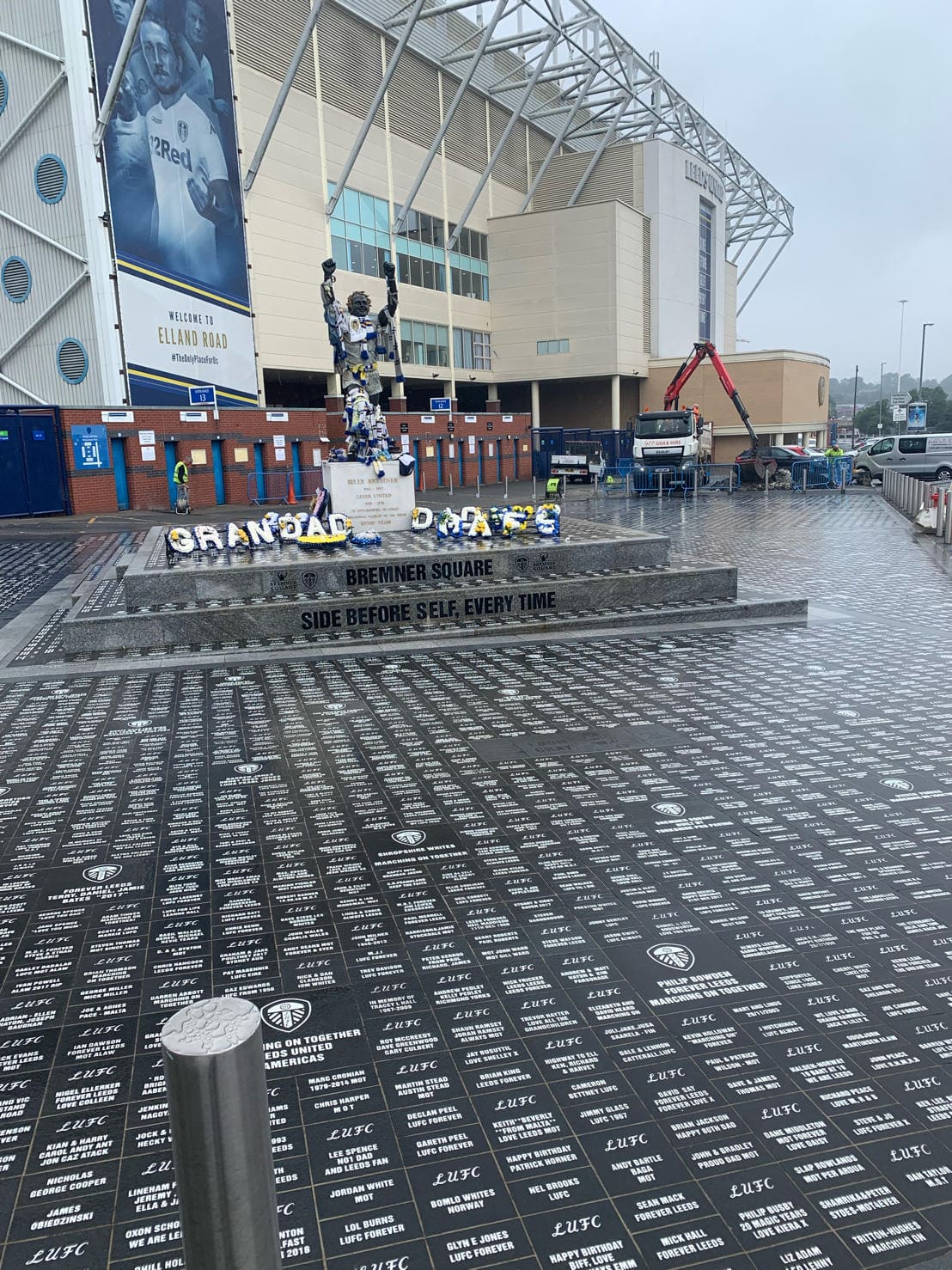 bollards for elland rd leeds car parks, bollards for retail parks, bollards for warehouses,