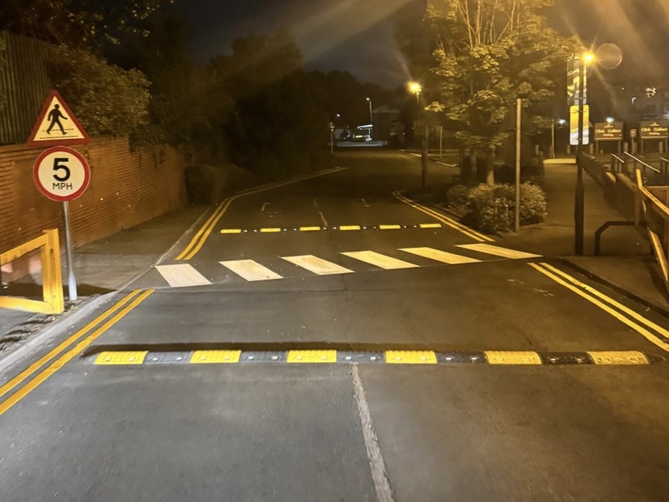 road safety speed ramps residential roads
