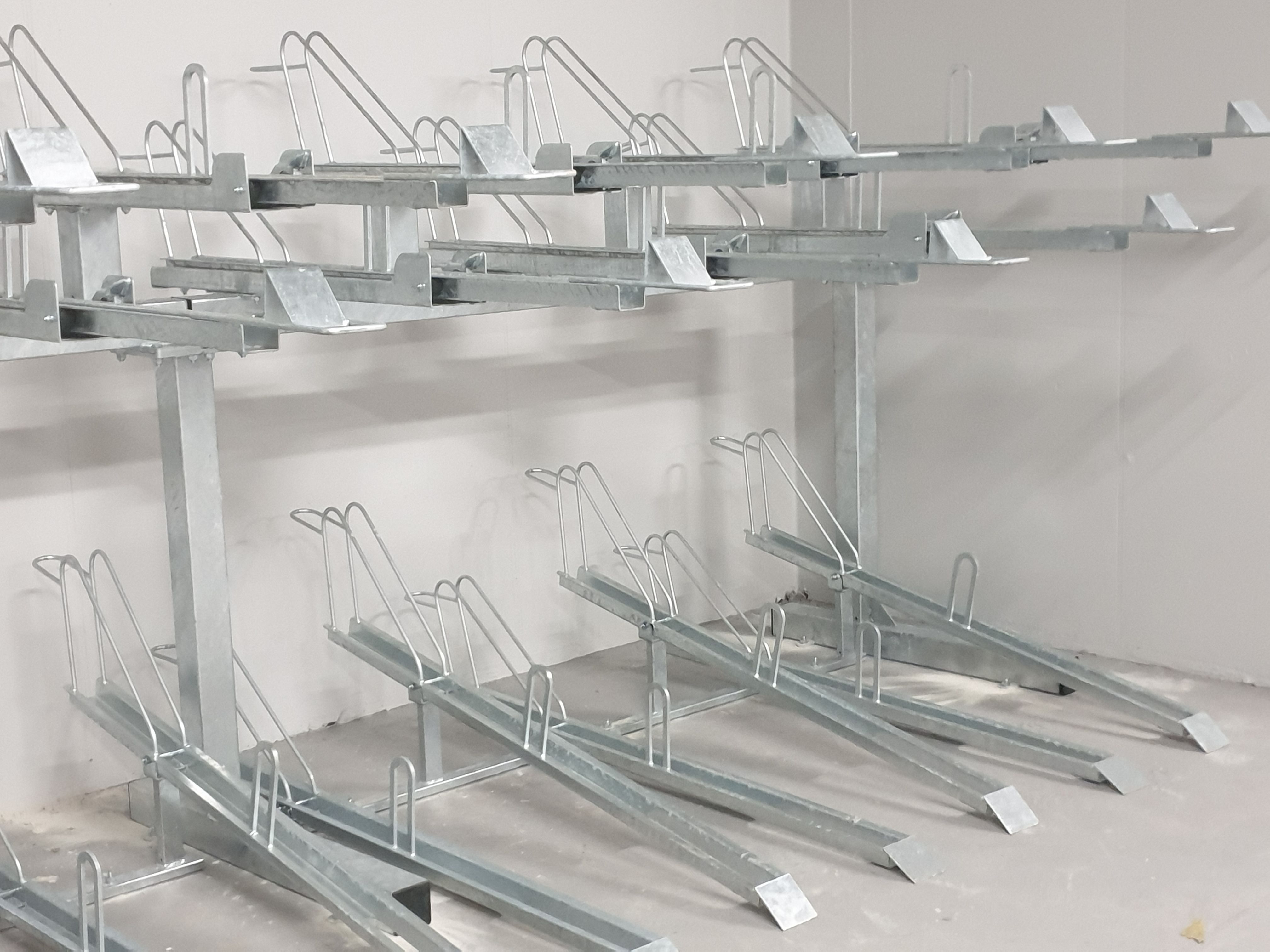 Twi Tier Cycle cycle rack installation London
