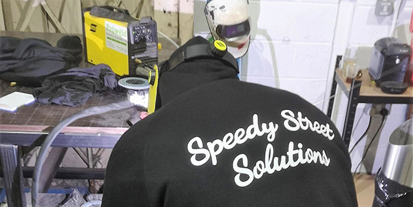 welding at speedy street
