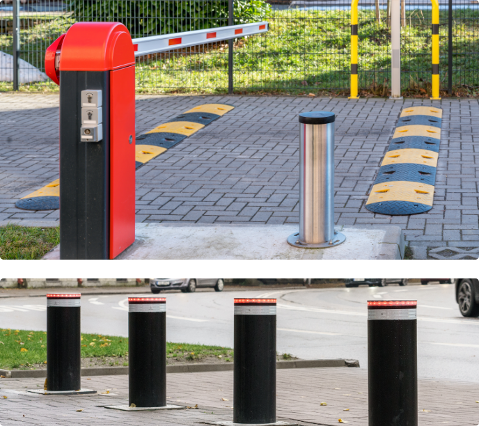 security bollard for cars